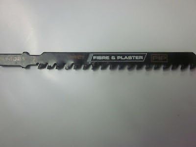 HM/CT 5pc T-SHANK SPECIAL FIBRE & PLASTER 6-tpi 4" CARBIDE JIGSAW BLADES T141HM