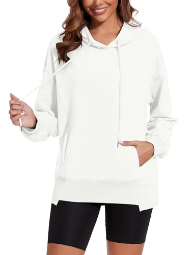 ALIMASHA Damen Hoodies, Pullover, lockere weiße Oversized Sweatshirts,...
