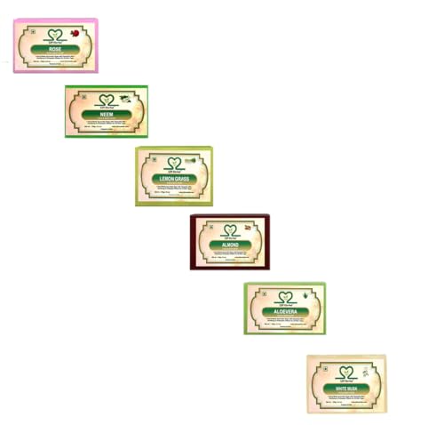 Image of ASSORTED BODY BATH SOAP (6 x 125 g)