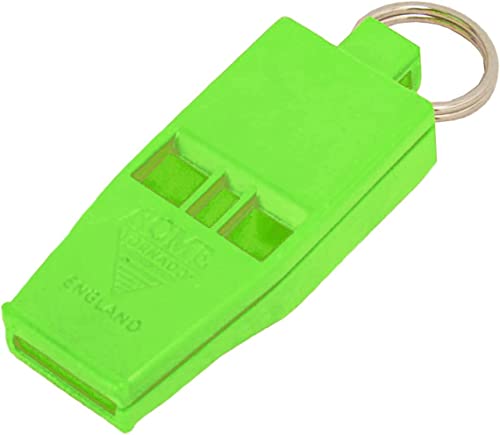 Acme (3 Pack) Slimline Tornado Model 636 Pealess Whistle Day Glow Green #TOP1