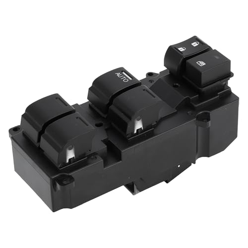 Commutateur de lève-vitre électrique en ABS noir haute résistance pour Honda Civic 35750TR0A11