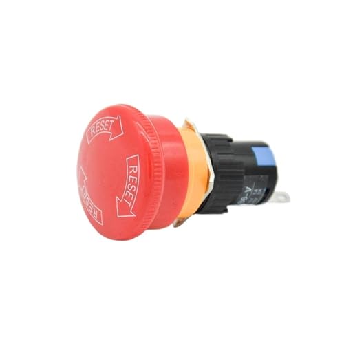 Hongo rojo DC 30V para proyectos de domótica y paneles de control interactivos caseros