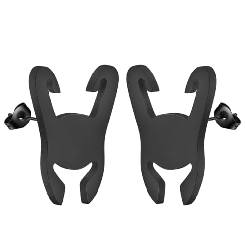 Niedlicher Loki-Ohrring aus Edelstahl, minimalistisch, Loki-Ohrstecker für Damen und Herren, geomertischer Schmuck, Geschenk, Edelstahl für 6,99 EUR (-6%) statt 117,99 EUR bei amazon.de Bild: Niedlicher Loki-Ohrring aus Edelstahl, minimalistisch, Loki-Ohrstecker für Damen und Herren, geomertischer Schmuck, Geschenk, Edelstahl für 6,99 EUR (-6%) statt 117,99 EUR bei amazon.de