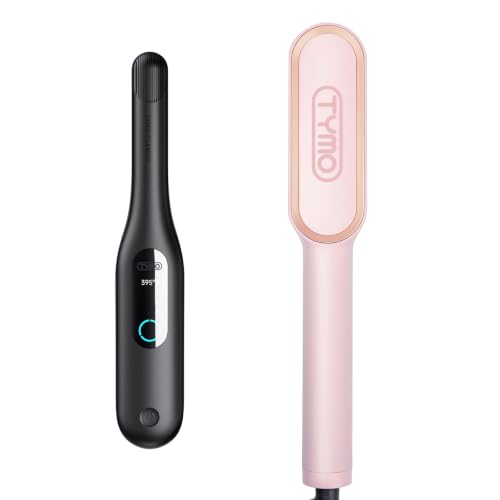 Planchita Mini Inalámbrica TYMO con Cepillo Alisador miniatura 1
