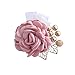 XLKJ Fiore da Polso,Rosa Corsage da Polso Fiori da Polso Damigella Accessori per Abiti da Sposa da Sposa e Damigella D'onore