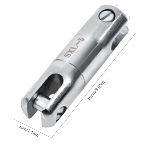 Conector giratorio de metal resistente con diseño de seguridad extraíble superior 3