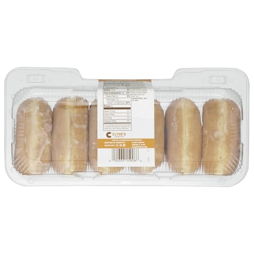 Clyde's Glazed Donuts, Frozen, 6ct