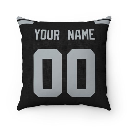 Image of ANTKING Throw Pillow 2 Pack Custom Any Name and Number Personalized Gift for Men Women Boys
