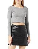 100 % poliuretano Pepe Jeans Laura Skirt, Negro, S para Mujer