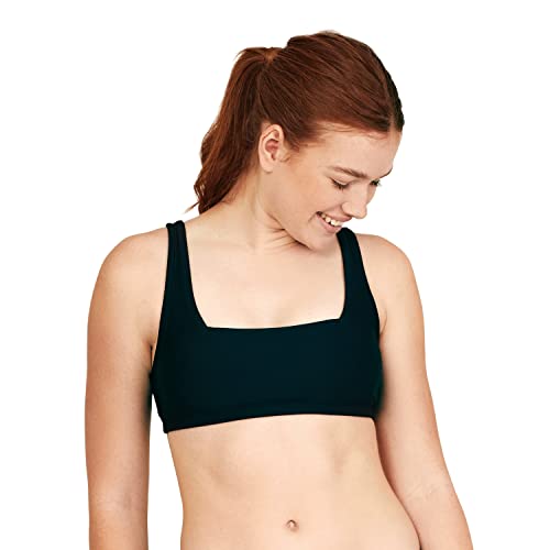 Speedo Women's Swimsuit Bikini Top Adjustable Square Neck