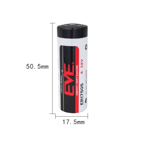 Batería 3600mAh para EVE ER17505 3.6V Litio miniatura 3