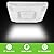 150W LED Canopy Light, 21000LM Gas Station & Parking Garage Lighting, 5700K Surface Mount Canopy Fixture, 100-277V, IP65 Waterproof, DLC UL Listed, 500W HID Equivalent