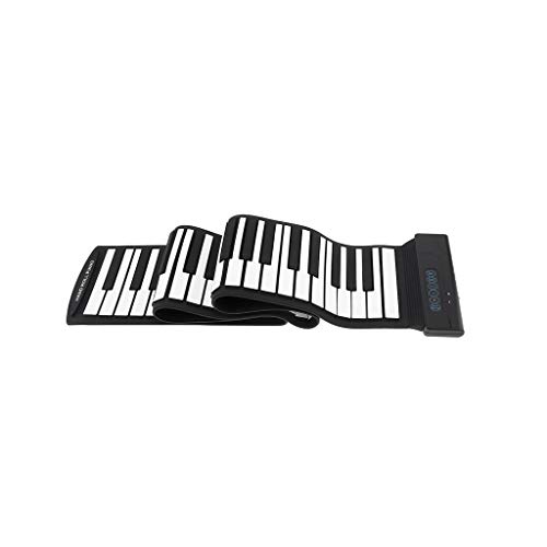 HMTOHL 88 Touches USB MIDI Sortie Roll Up Piano Rechargeable Électronique Portable Silicone Flexible Clavier Orgue - Les Beatles, Paul McCartney, John Lennon, RIngo Starr, George Harrison HMTOHL 88 Touches USB MIDI Sortie Roll Up Piano Rechargeable Électronique Portable Silicone Flexible Clavier Orgue – Image 4