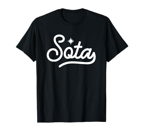 Classic Minnesota Sota Script North Star State T-Shirt