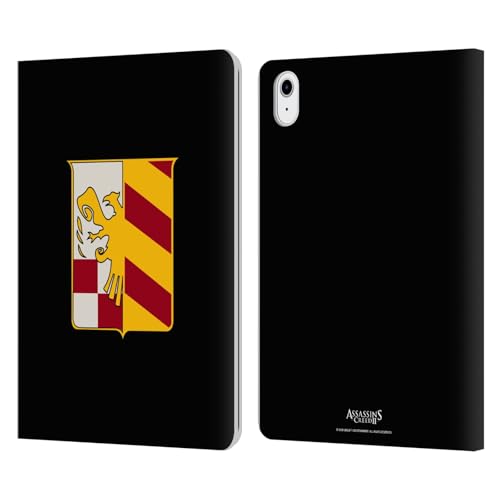 Coque iPad Air 2022 Assassin's Creed Portefeuille Cuir Support Intégré Protection Intégrale