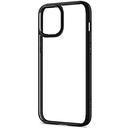Spigen Cover Ultra Hybrid Compatibile con iPhone 12 PRO Max - Nero - 6.68 pollici