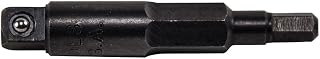 Klein Tools 86939 Hex Adapter, Made in USA, for 1/4-Inch Square to 3/16 and 5/16-Inch Hex for Refrigeration Wrench, HVAC&R