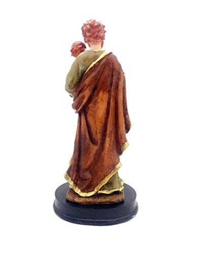 Imagem São José Pai Adotivo De Jesus Escultura 20 Cm Resina