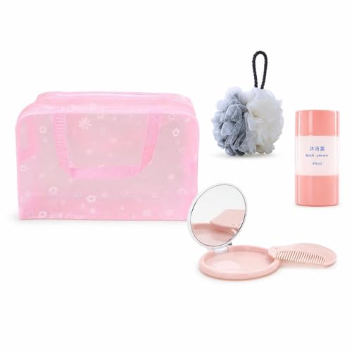 Yunmeryker Neceser Impermeable para Viaje y Maquillaje, Bolsa Portátil para Mujeres y Hombres, Ial para Avión
