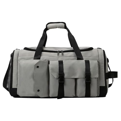 Bolsos de fin de semana para mujer | Bolsa grande impermeable | Duffel deportiva multifuncional para accesorios de fitness como guantes, ropa, cuerdas para saltar, toallas, cintas y botellas de agua