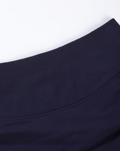 Image of AUROLA Influence Workout Shorts for Women,2.5 3.5 4.5 5.5 6.5 No Roll Up Squat Proof Scrunch Seamless Compression Gym Short