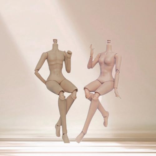 Muñeco BJD articulado 1/8 sin cabeza tipo masculino miniatura 5