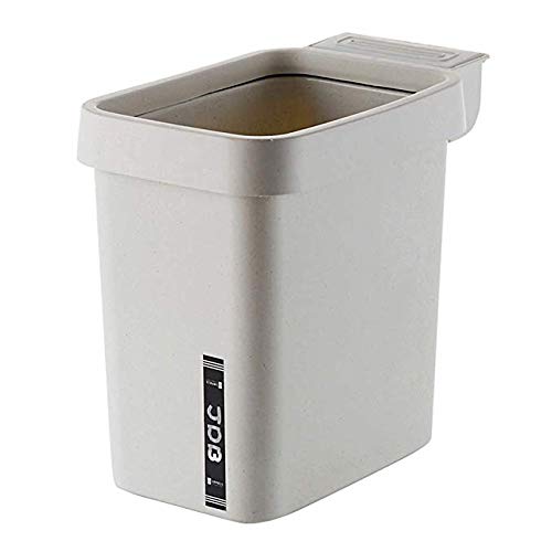Poubelle de salle de bain 10L plastique pour petit espace