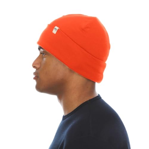 Image of 100% Merino Wool Cuff Beanie - Warm Winter Hat - Novelty Beanie - Toque