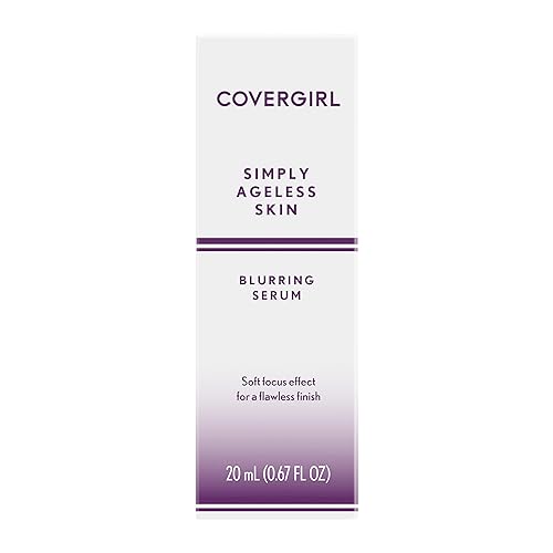 COVERGIRL Simply Ageless Blurring Serum, Anti Wrinkle Serum, Face Serum, 1 Pack,Skin Tightening Serum, Reduces Fine Lines, Formulated with Vitamin A & E, Argan Oil, Coconut Oil - image 7