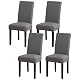 Stuhlhusse 4er Set von MaFudoxi – Stretch, abnehmbar und waschbar