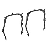 Zahnärztlicher Kofferdam-Rahmen, verhindert Hautverletzungen, autoklavierbar, abgerundete Spitzen, Kofferdam-Rahmenhalter, komfortable Verwendung, 2 Stück für Zahnkliniken(7,48 x 6,30 x 8,66 Zoll)