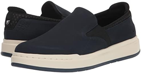 Stacy Adams Men's Colson Slip On Sneaker, Navy, 13 | Image 6