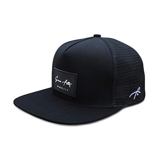 Grace Folly Trucker Hat for Men & Women. Snapback Mesh Caps Black