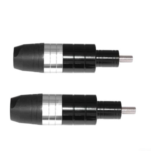 Anticaídas de aluminio CNC para motor de moto con anclaje de plata de 8mm 2