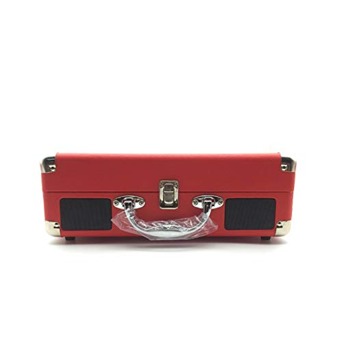 Lecteurs DVD Portable en cuir cas Phonographe Haut-parleur Bluetooth Retro Gramophone Turntable Disque Vinyle Lecteur… - Les Beatles, Paul McCartney, John Lennon, RIngo Starr, George Harrison Lecteurs DVD Portable en cuir cas Phonographe Haut-parleur Bluetooth Retro Gramophone Turntable Disque Vinyle Lecteur… – Image 3
