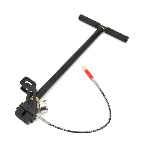 JF HOME BLISS Stirrup Pump 6000psi High Pressure Hand Pump 3 Stage PCP Air Rifle Pump with Oil and Water Separator Ergonomic Stirrup Design for Camping, Motorcycles and Automotive Tires - Image 3