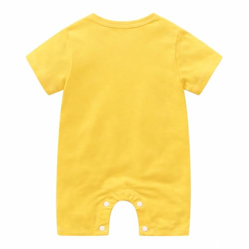 Image of Bold N Elegant Newborn to Toddler Baby Boy Cotton Tiger Cartoon Mustache Print Party Romper with Bowtie Little Gentleman Dress for Babies