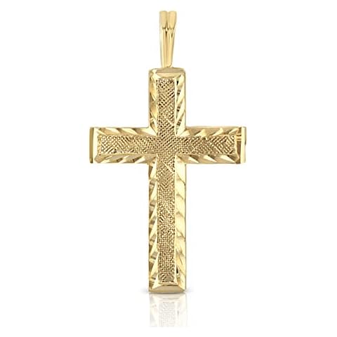 Ioka 14K Yellow Gold Cross Pendant Cover