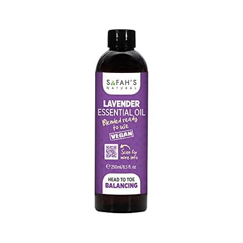 Safah's natural Lavender Essential Oil (blended ready to use) 250ml Cover