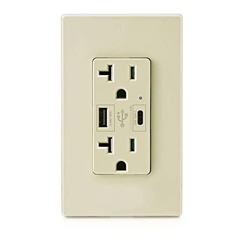 USB C Outlet PD 24W Power Delivery Receptacle 4.8A
