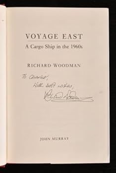 Hardcover Voyage East: A Cargo Ship in the 1960's Book