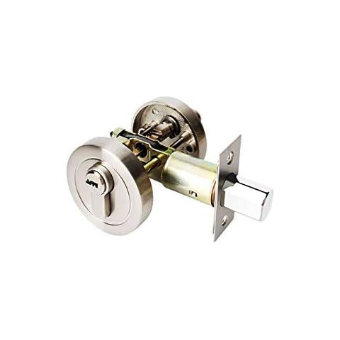 Home Door Single Cylinder Security Lock/Deadbolt, Zinc Alloy, Safe Lock Door Handles Entrance Locker Cover