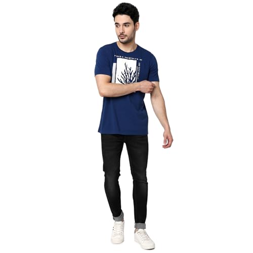Image of Spykar Men's Skinny Fit Low-Rise Casual Jeans