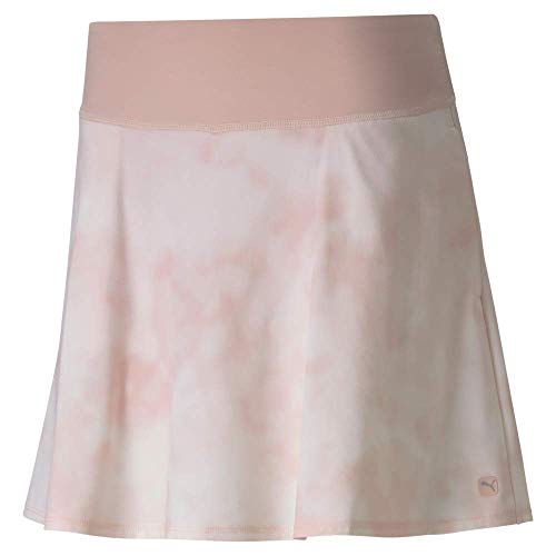 Jupe de golf femme PUMA Pwrshape Tie Dye Peachskin Medium vêtement golf 18"