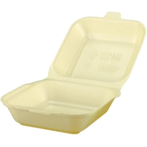 50 Cajas de Hamburguesas Plegables y Desechables para Llevar Cover