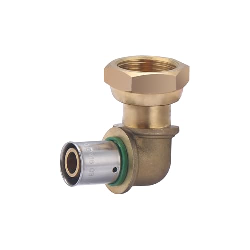 Raccord PER à sertir coude Ø16 - Femelle tournant 20x27 NOYON & THIEBAULT