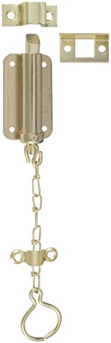 Stanley Hardware S757-031 1055 Chain Bolt in Brass , 3