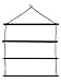 Blanket Rack Suitable for Horse Blankets, Saddle Blankets, Pads and Towels, Extra Long- 36