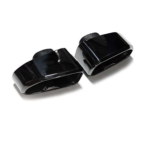 Embout d'échappement voiture 304 noir carré anti-rouille pour silencieux BMW X4 G02 X3 G01
