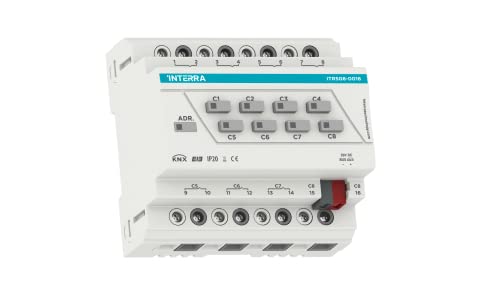 Actionneur KNX Interra 8 sorties commutateur domotique éclairage